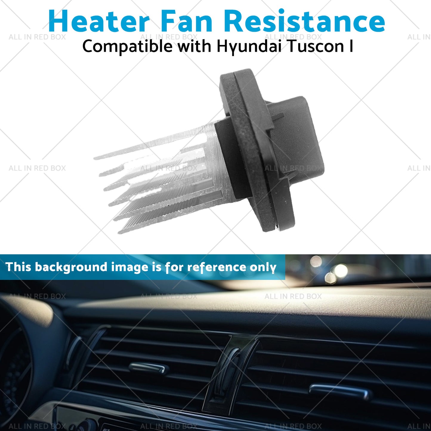 {{ Heater Fan Resistance Suitable for Kia Sportage II 04 Hyundai Tuscon I 04 }} - Buy Car Parts Online at {{ Kaka Auto Parts }}.