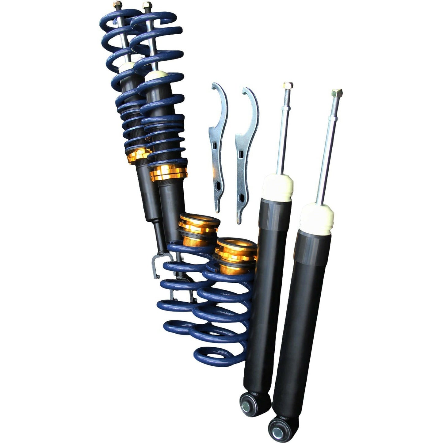 Adjustable Coilover Suspension Kit Suitable For Audi A4 B6 / B7 8E Saloon & Avant