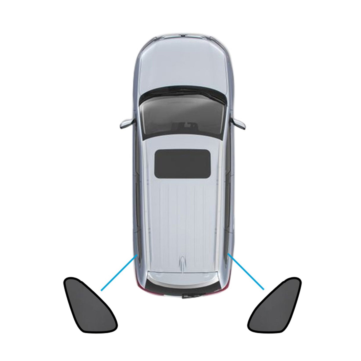 {{ Car Window Magnetic Mesh Sun Blind Shades Suitable for Mitsubishi ASX 2010-2025 }} - Buy Car Parts Online at {{ Kaka Auto Parts }}.