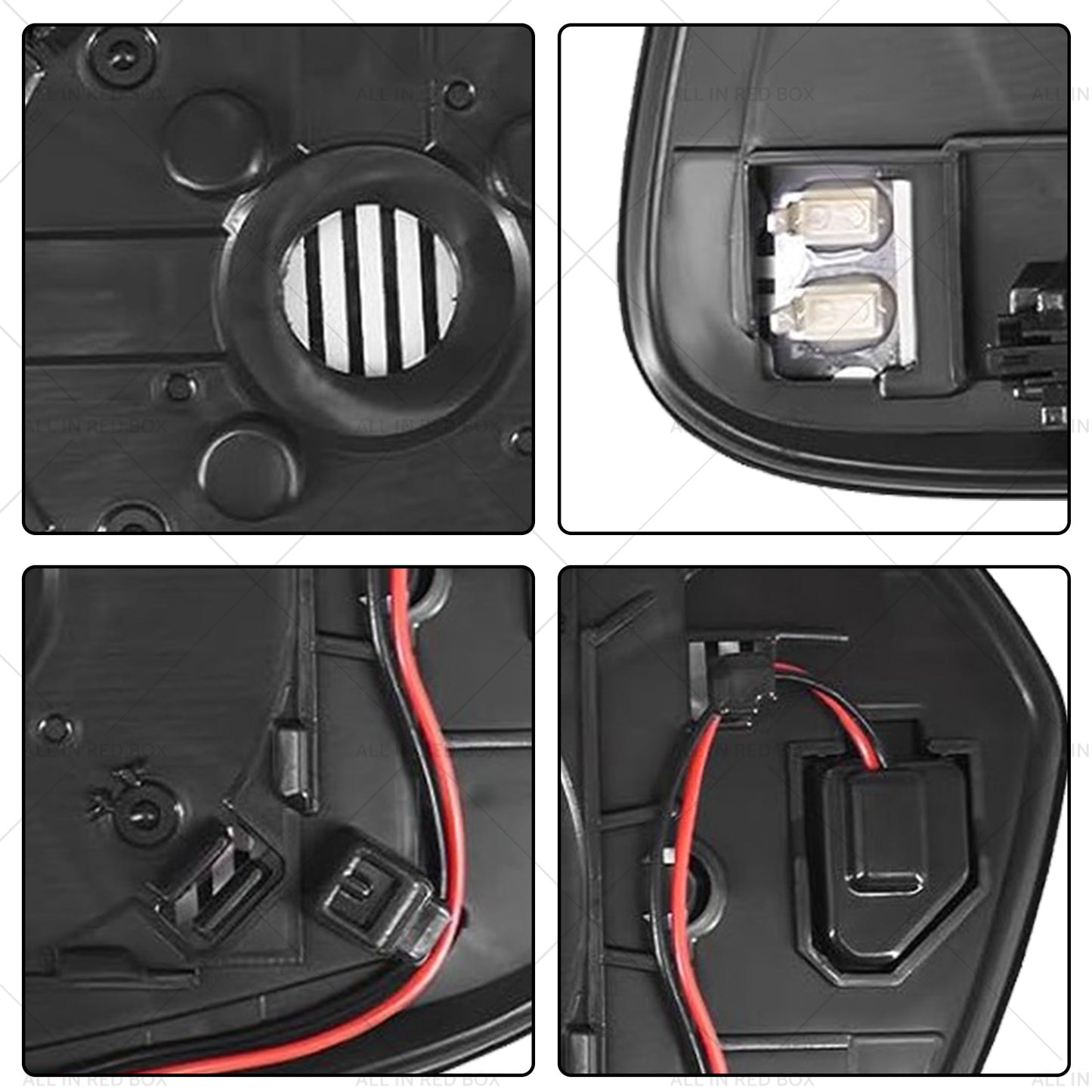 {{ Left Passenger Side Mirror Glass Suitable for Toyota RAV4 2016-2018 }} - Buy Car Parts Online at {{ Kaka Auto Parts }}.
