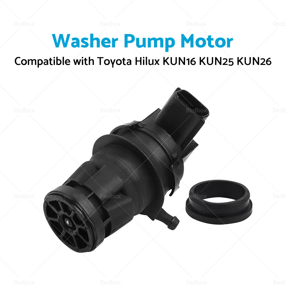 {{ Wiper Windscreen Washer Pump Motor Suitable for Toyota Hilux KUN16 KUN25 KUN26 }} - Buy Car Parts Online at {{ Kaka Auto Parts }}.