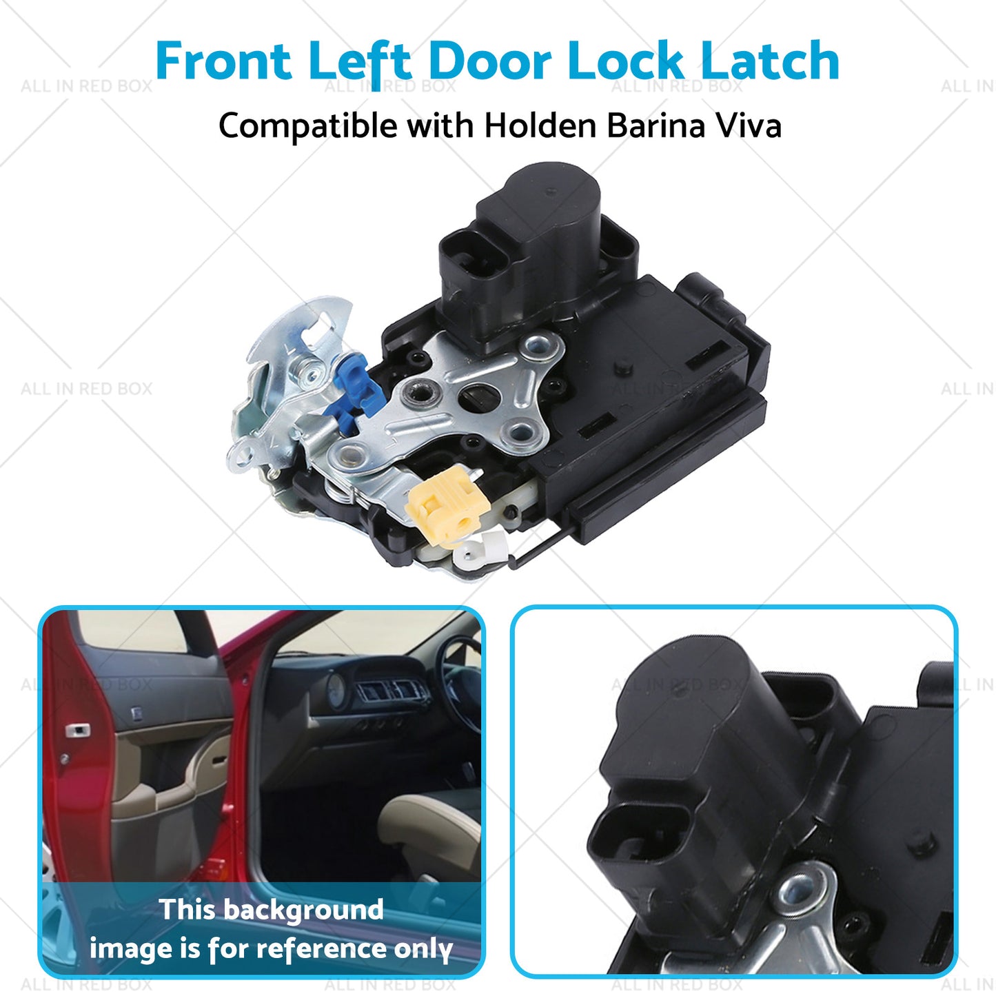 {{ Front Left Door Lock Latch Suitable for Holden Barina 2005-2012 Viva 2005-2009 }} - Buy Car Parts Online at {{ Kaka Auto Parts }}.