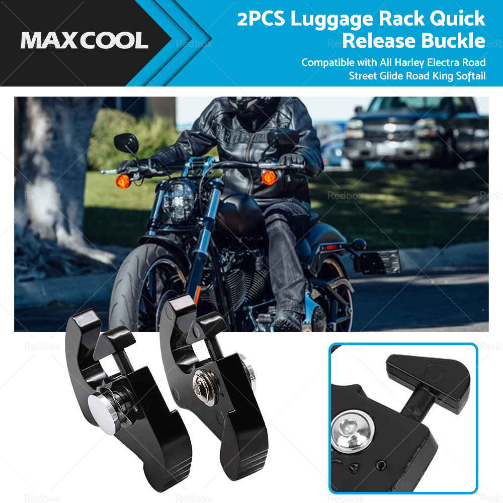 Quick Release Backrest Mounting Kit Suitable For Harley Sissy Bar Luggage Rack