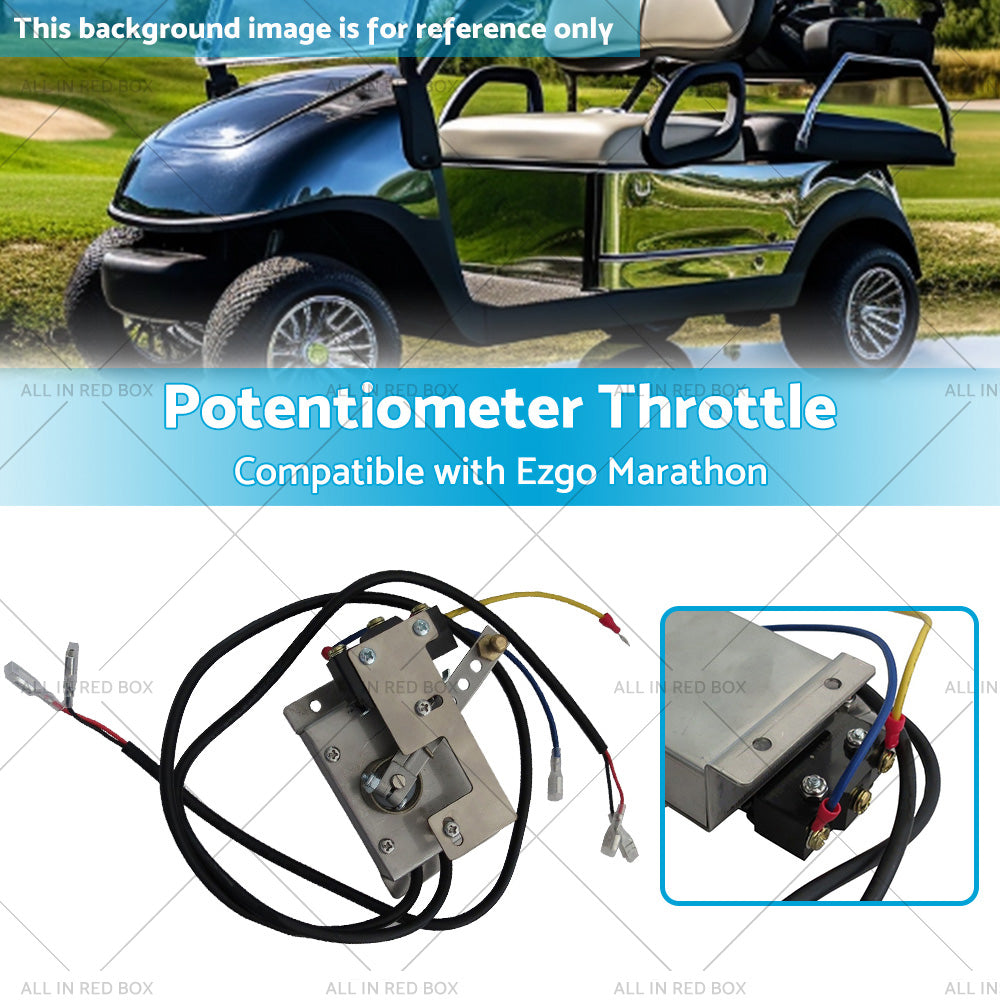 {{ Pot Box Potentiometer Throttle EV Suitable For Ezgo Marathon 90-94 PB-6 27094G01 }} - Buy Car Parts Online at {{ Kaka Auto Parts }}.