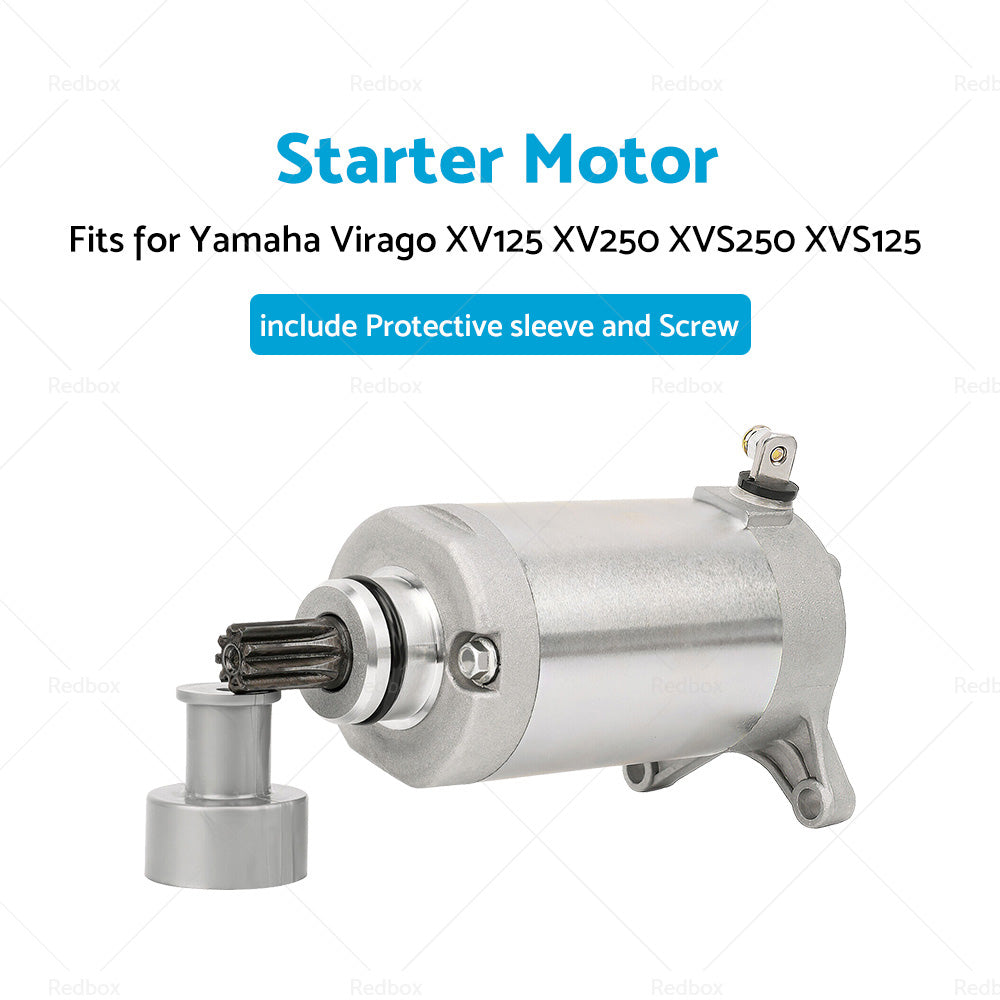 {{ Starter Motor for Yamaha Virago XV125 XV 250 125 XVS250 XVS125 ROUTE66 VSTAR }} - Buy Car Parts Online at {{ Kaka Auto Parts }}.