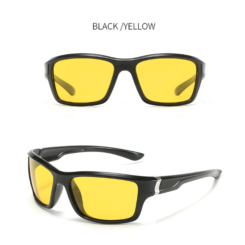 Men Polarized Sports Sunglasses Running Cycling Wrap Around Fishing Driving