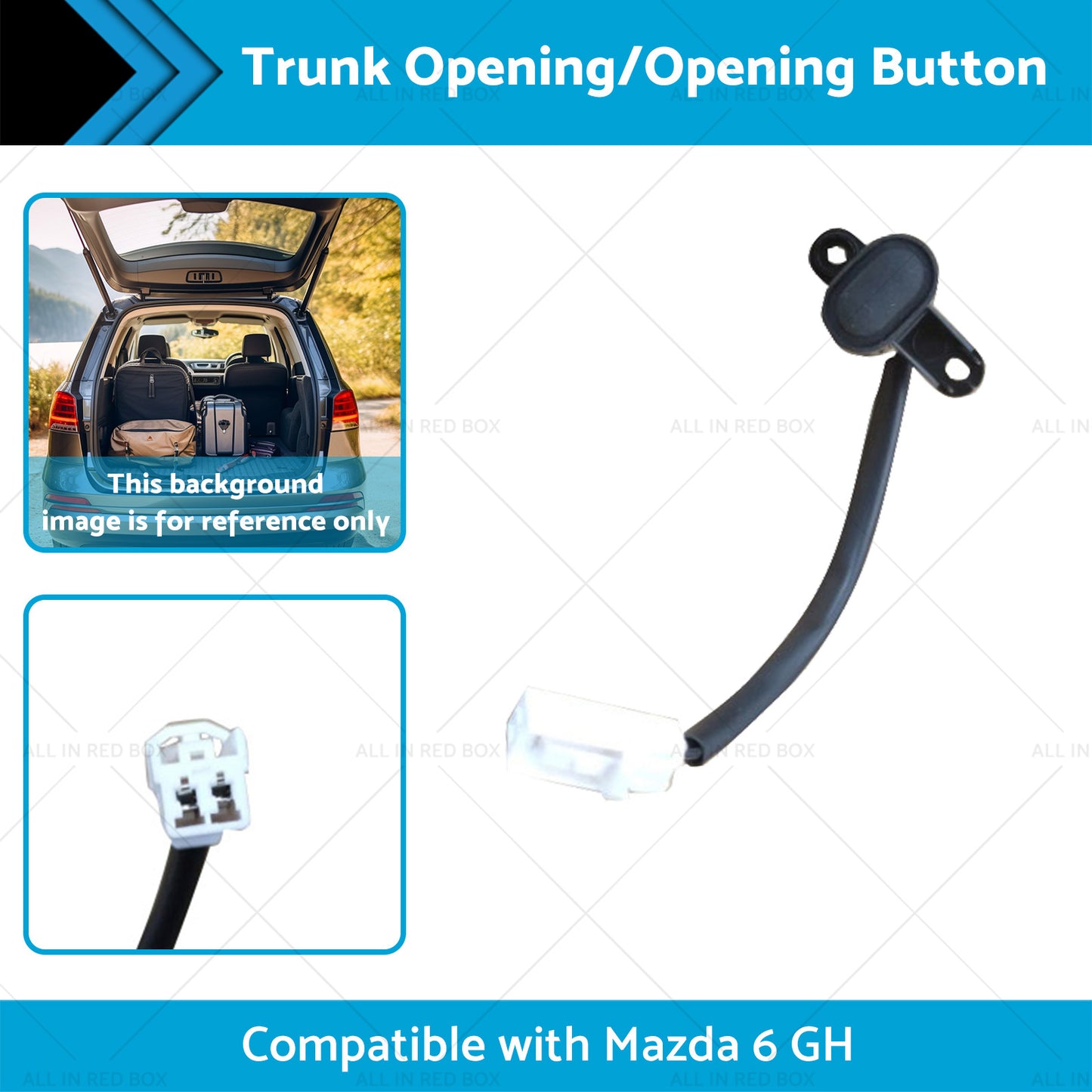 {{ GS1D-56-8DXB Trunk Opening or Opening Button Suitable for Mazda 6 GH 07-12 4 Door }} - Buy Car Parts Online at {{ Kaka Auto Parts }}.