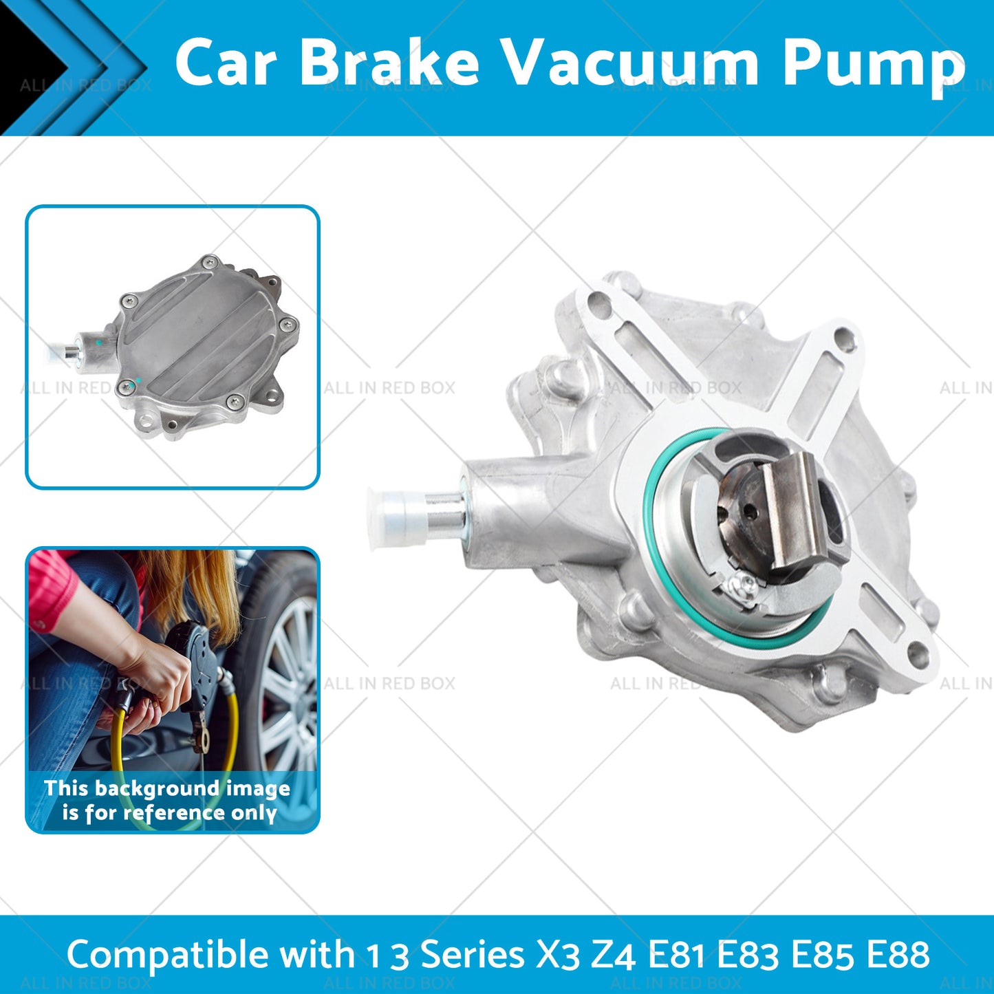 {{ 11667635656 Car Brake Vacuum Pump Suitable for 1 3 Series X3 Z4 E81 E83 E85 E88 }} - Buy Car Parts Online at {{ Kaka Auto Parts }}.