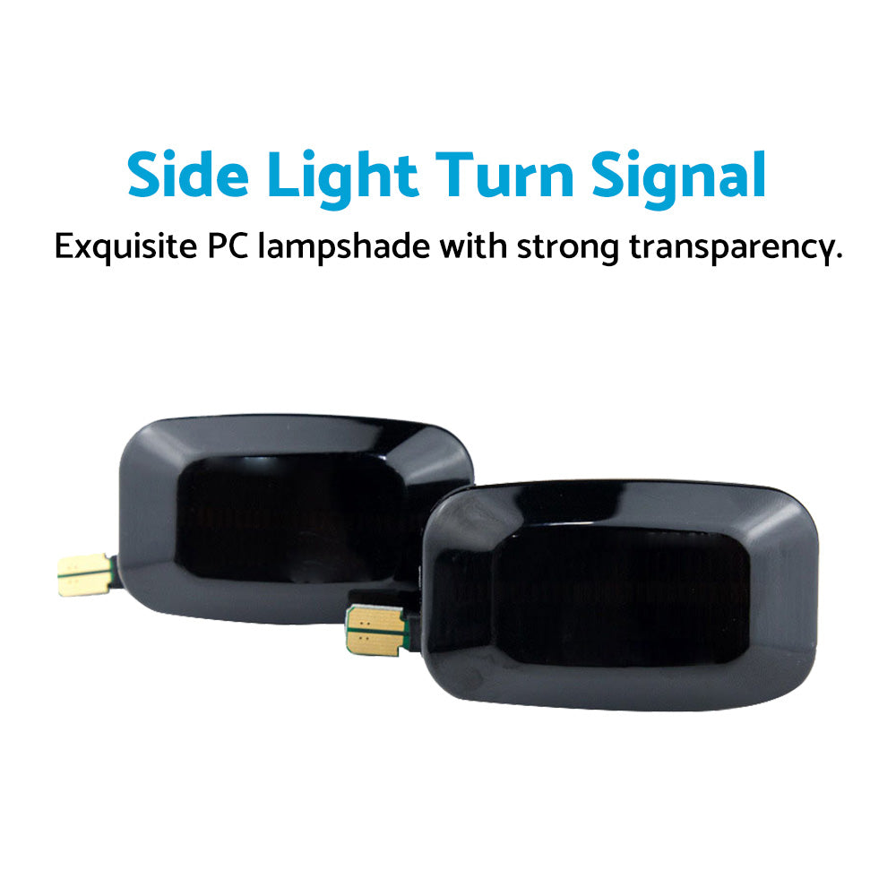 {{ Pair LED Side Indicator Flasher Light Suitable For Toyota Hilux sr5 vigo Corolla }} - Buy Car Parts Online at {{ Kaka Auto Parts }}.