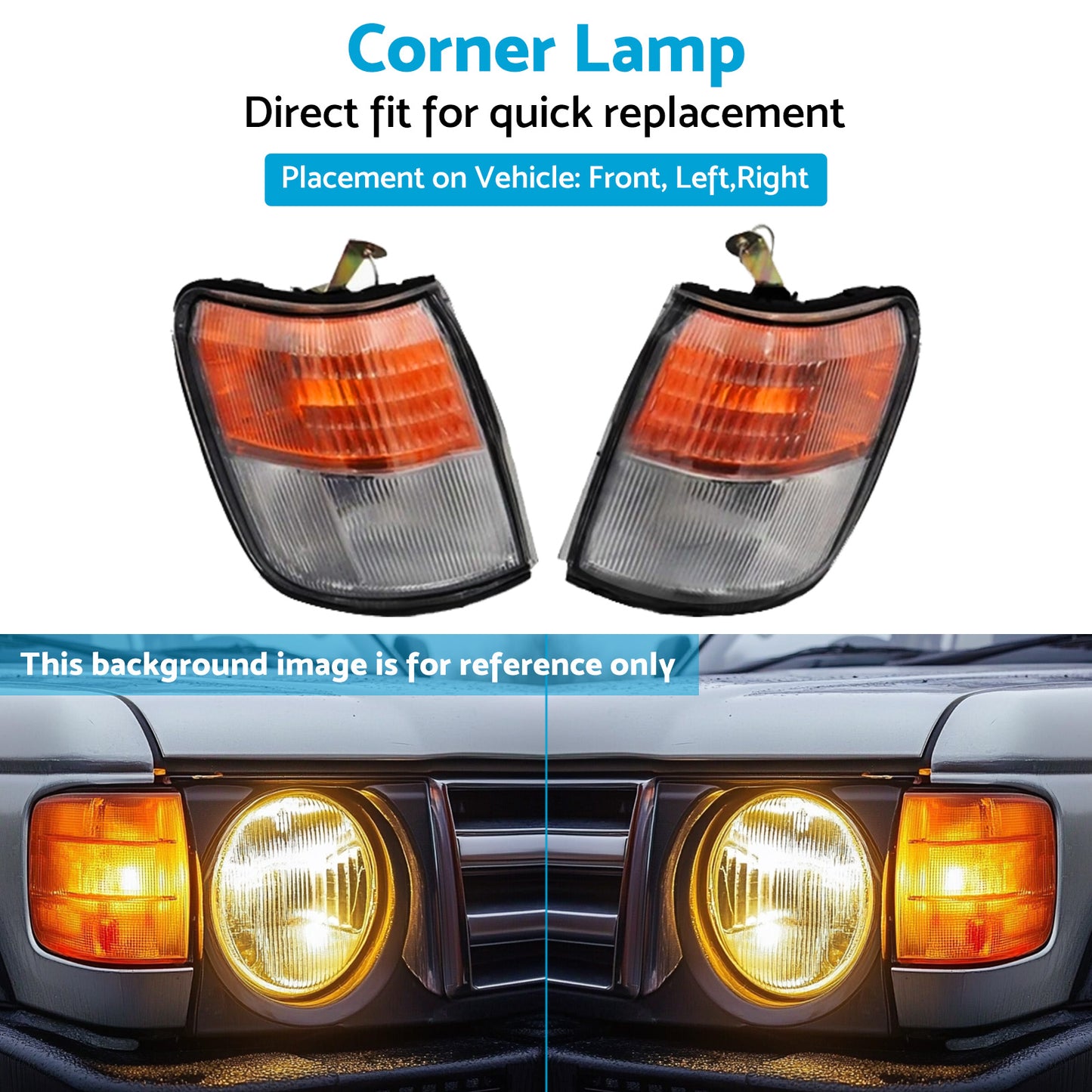 {{ Signal Light Turn Brake Lamp LH+RH Suitable For Mitsubishi Pajero Montero }} - Buy Car Parts Online at {{ Kaka Auto Parts }}.