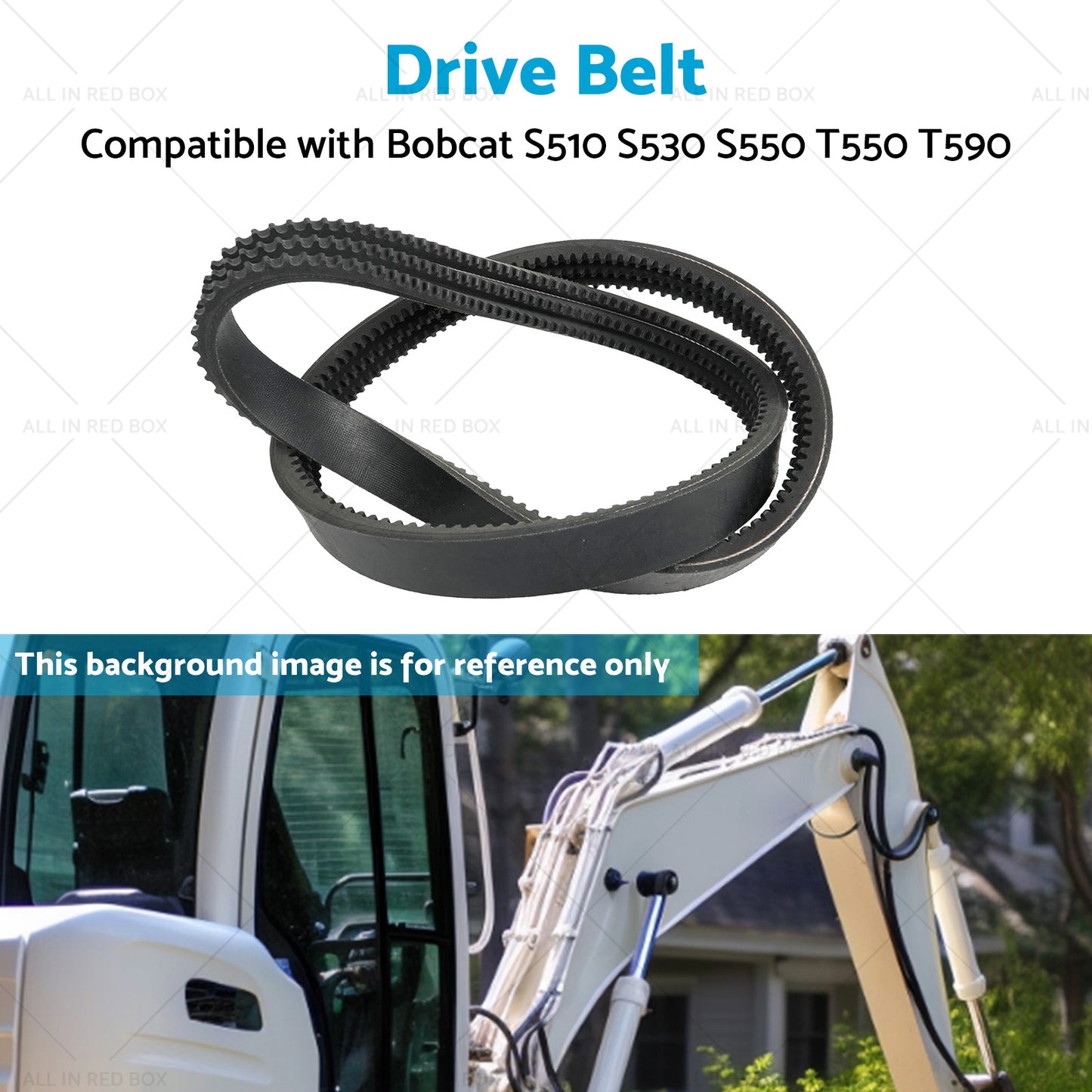 {{ Hydraulic Pump Drive Belt 7146391 Suitable for Bobcat S510 S530 S550 T550 T590 }} - Buy Car Parts Online at {{ Kaka Auto Parts }}.