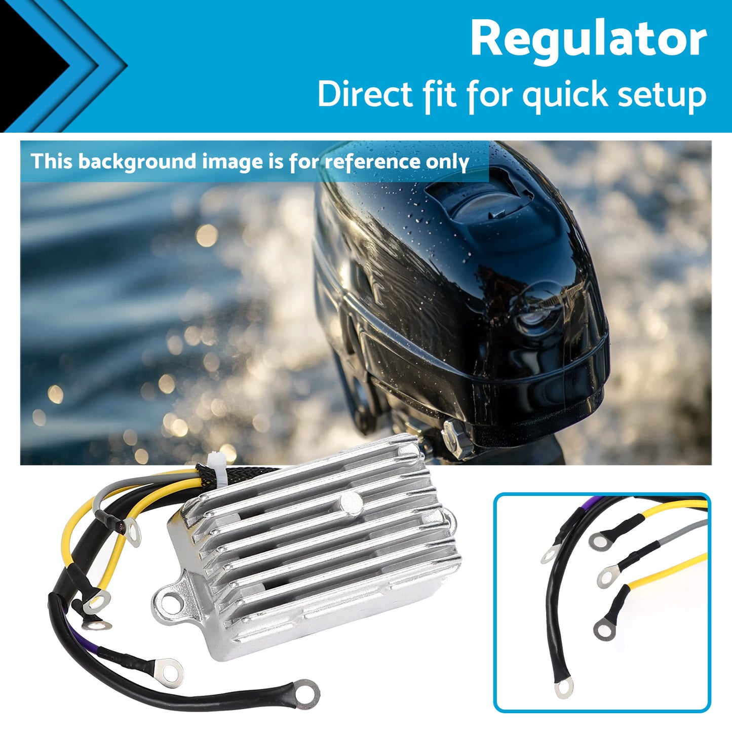 {{ Regulator Suitable For Johnson Evinrude 40 45 HP 92-95 0585001 0584476 1934476 }} - Buy Car Parts Online at {{ Kaka Auto Parts }}.