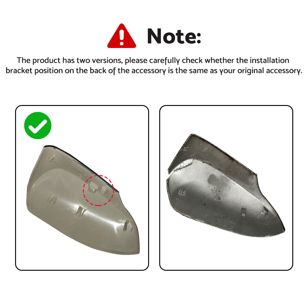 Mirror Cover Cap Suitable for Toyota Corolla 10 2012-2018 Silver 1F7 LH Side