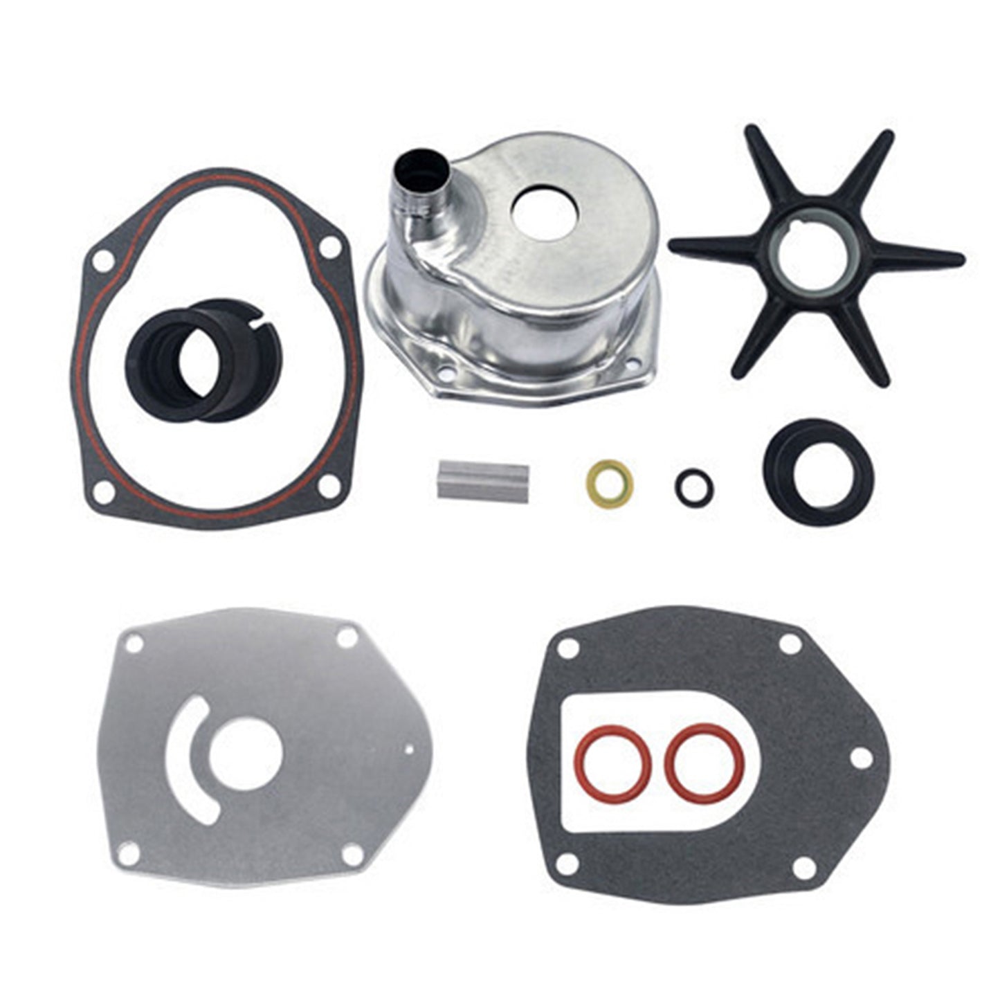 {{ Water Pump Impeller with Housing Kit Suitable for Outboards Mercury Mariner }} - Buy Car Parts Online at {{ Kaka Auto Parts }}.
