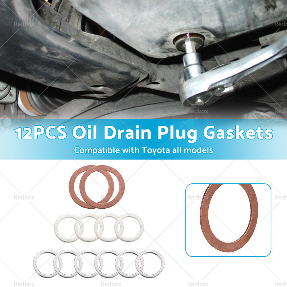 {{ Suitable for Toyota Oil Drain Plug Gasket 12157-10010 90430-24003 90430-A0003 }} - Buy Car Parts Online at {{ Kaka Auto Parts }}.