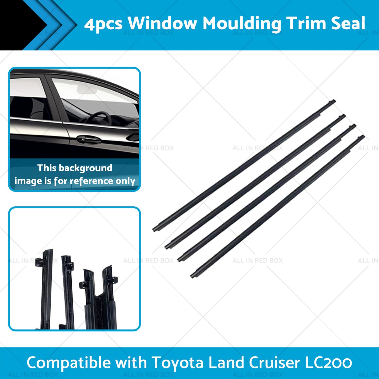 {{ Window Seal Belt Weatherstrip Suitable For Toyota Land Cruiser LC200 2008-2016 }} - Buy Car Parts Online at {{ Kaka Auto Parts }}.