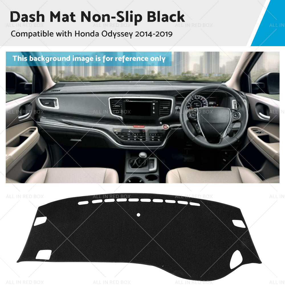 {{ Non-Slip Dash Mat Suitable For Honda Odyssey RC 2. 4L 2014-2019 Dashboard Cover }} - Buy Car Parts Online at {{ Kaka Auto Parts }}.
