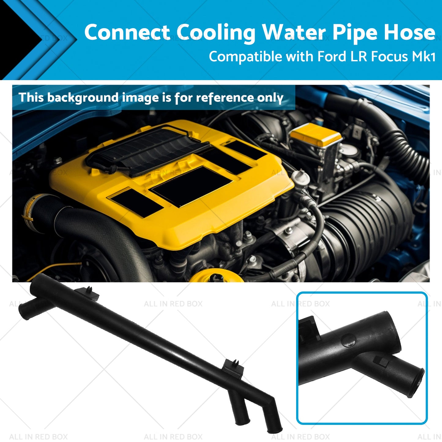 {{ Connect Cooling Water Pipe Hose Suitable for Ford Focus Mk1 02-13 }} - Buy Car Parts Online at {{ Kaka Auto Parts }}.