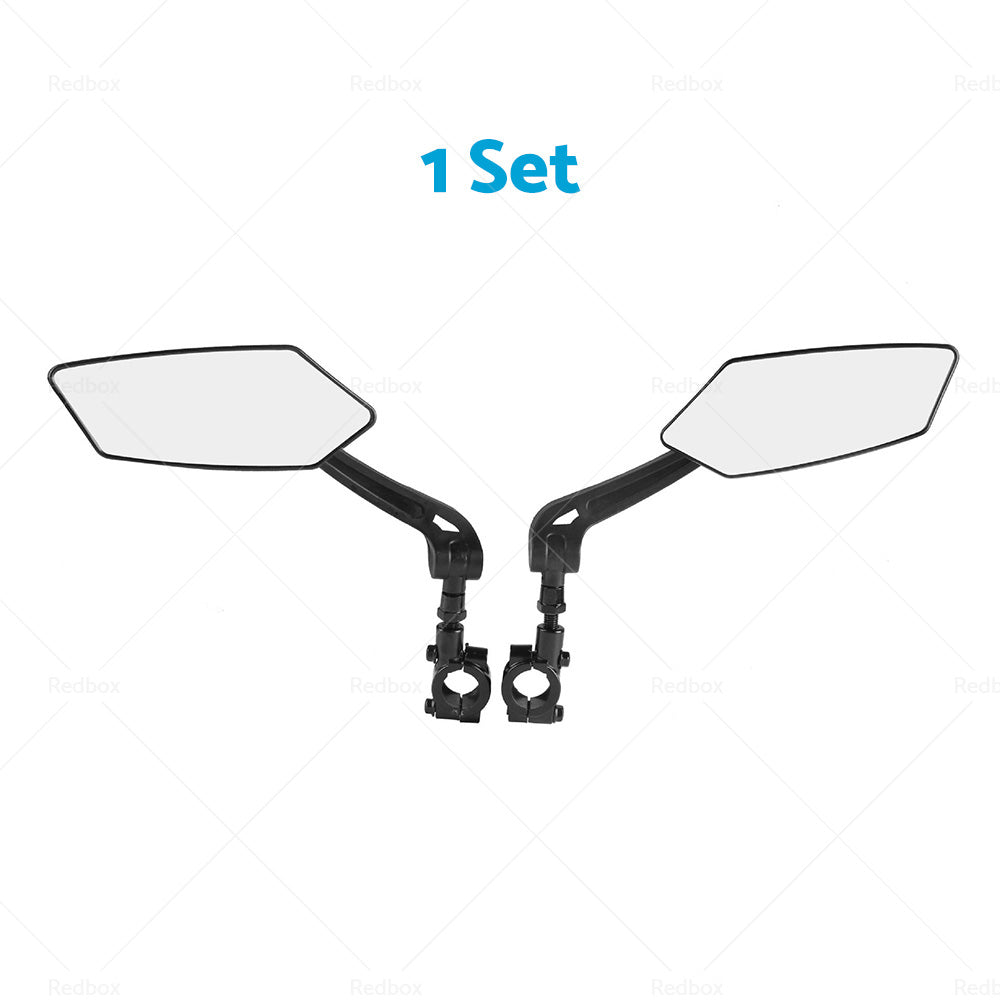 {{ Bicycle Bike Cycle Handlebar Rear View Mirrors Rearview Rectangle Back Mirror }} - Buy Car Parts Online at {{ Kaka Auto Parts }}.