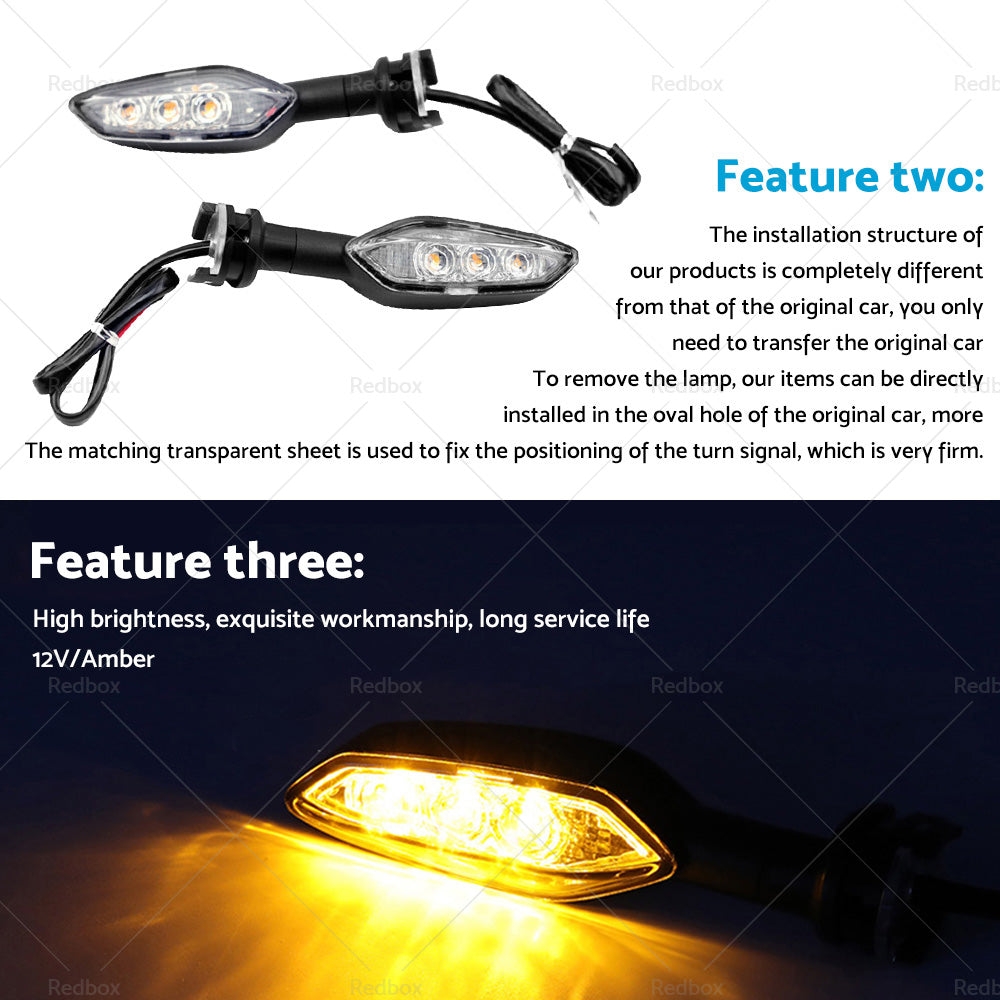 {{ LED Turn Signal Light Suitable For Yamaha MT-01 MT-03 MT-25 MT-10 MT-07 MT-09 }} - Buy Car Parts Online at {{ Kaka Auto Parts }}.