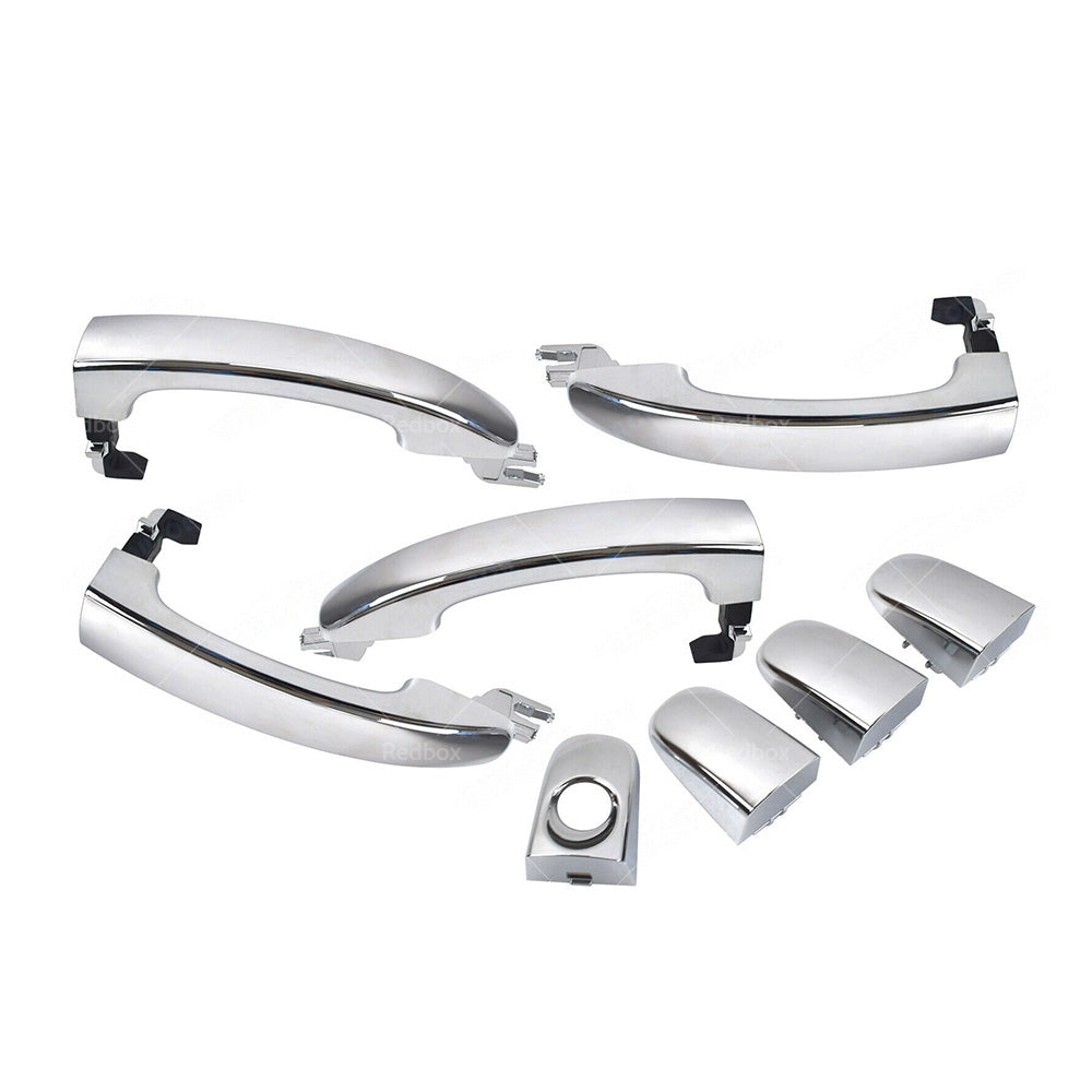 {{ Full Set 4PCS Outer Door Handle Chrome Suitable For Ford FG Falcon G6 XT XR6 XR8 }} - Buy Car Parts Online at {{ Kaka Auto Parts }}.