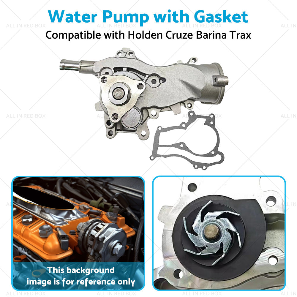 {{ Water Pump Suitable for Holden Cruze JH 1. 4L Barina TM Trax TJ A14NET 1. 4L Turbo }} - Buy Car Parts Online at {{ Kaka Auto Parts }}.