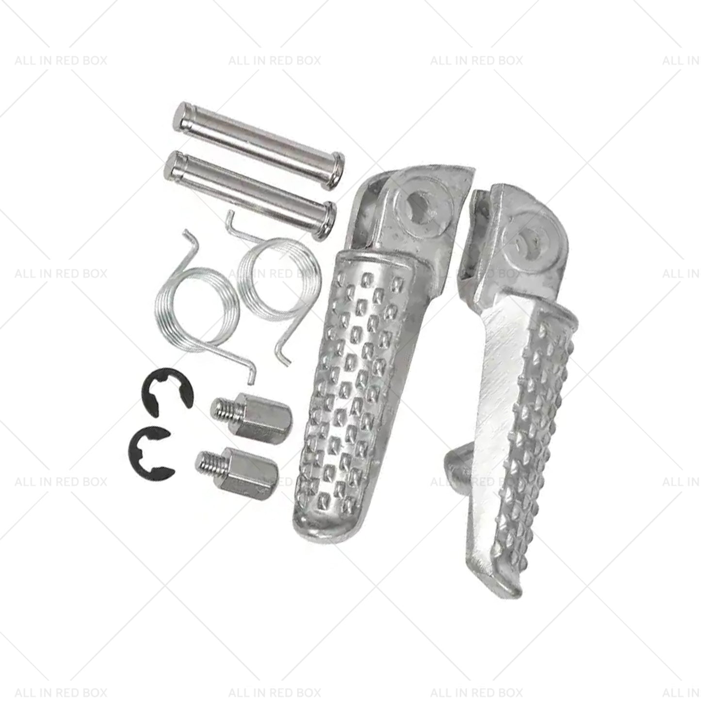 {{ Front Foot Peg Footrest Silver Suitable For Honda CB1000R CBR600RR CBR1000RR }} - Buy Car Parts Online at {{ Kaka Auto Parts }}.