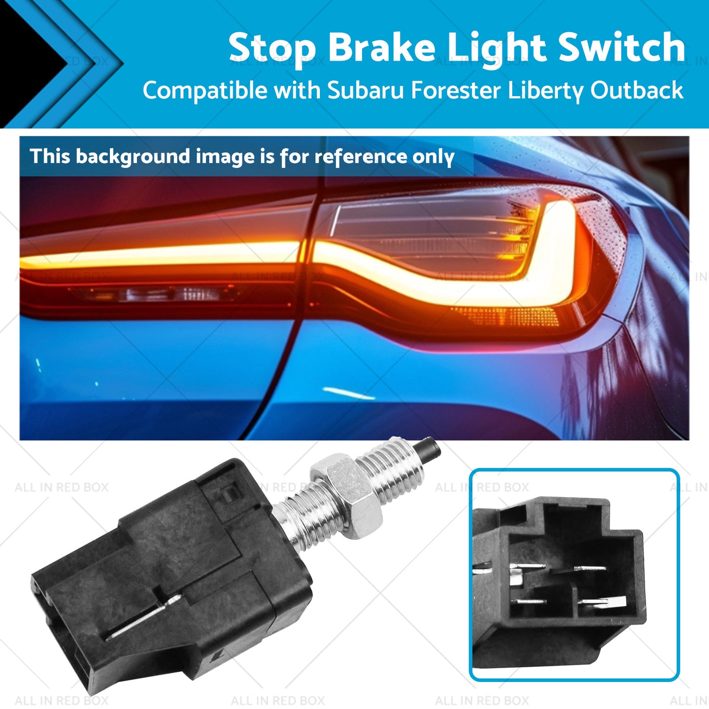 {{ Stop Brake Light Switch Suitable For Subaru Forester Impreza Outback 83370AA001 }} - Buy Car Parts Online at {{ Kaka Auto Parts }}.