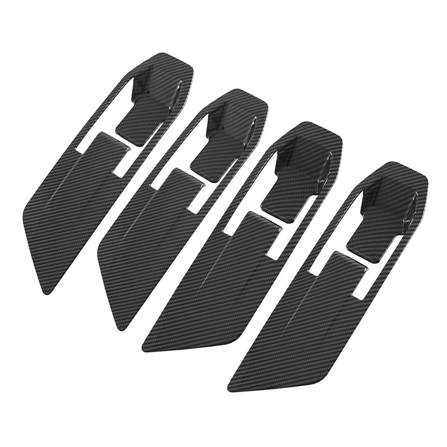 {{ Carbon Fiber Inner Door Handle Cover Suitable For Mitsubishi Triton L200 23-25 }} - Buy Car Parts Online at {{ Kaka Auto Parts }}.