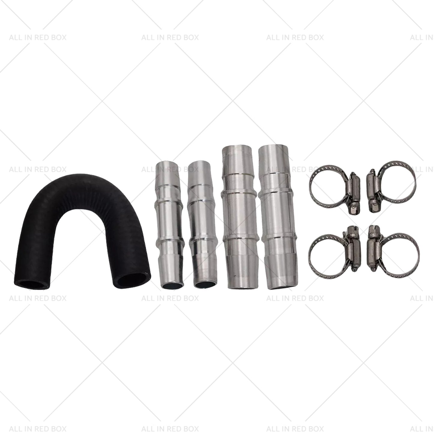 {{ Car Engine Heater Core Bypass Kit 5 or 8in 3 or 4in Hose Fitting Aluminum For Most }} - Buy Car Parts Online at {{ Kaka Auto Parts }}.