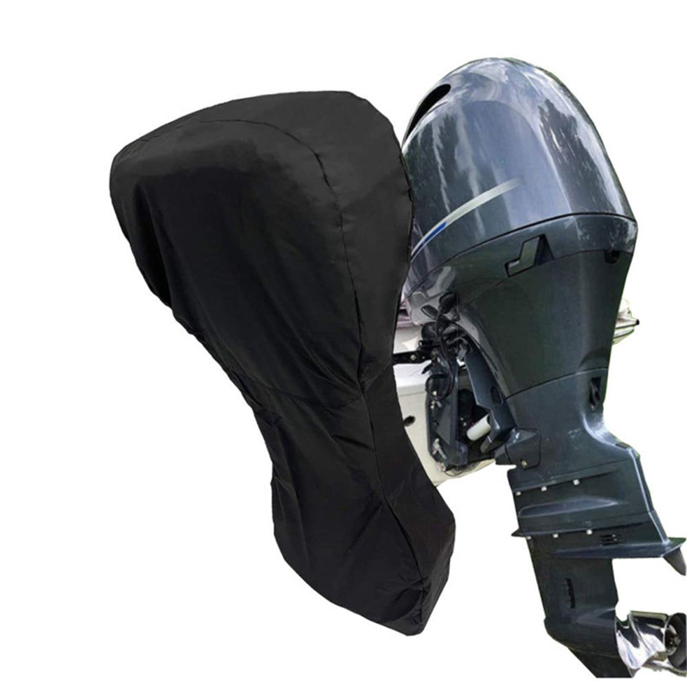 15HP-20HP Full Outboard Boat Motor Engine Cover 420D Dust & Rain Protection