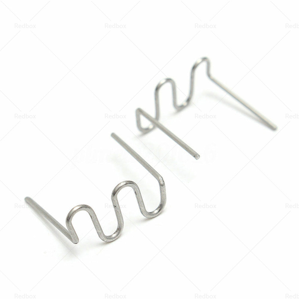 1000PCS Hot Staples Plastic Welding Wave Stapler For Car Bumper Repair Tool Kits