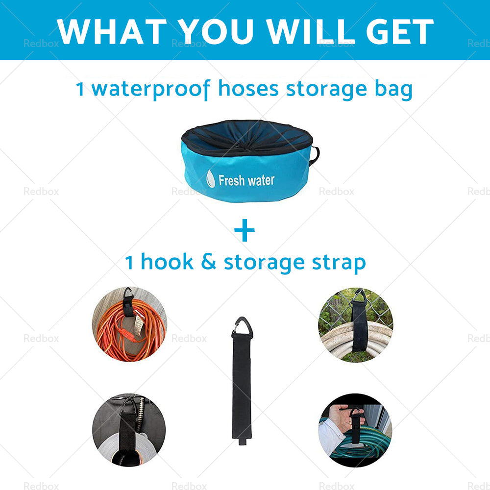{{ Storage Bag Caravan Camping RV Cable Organizer Water Hose Electrical Cords }} - Buy Car Parts Online at {{ Kaka Auto Parts }}.