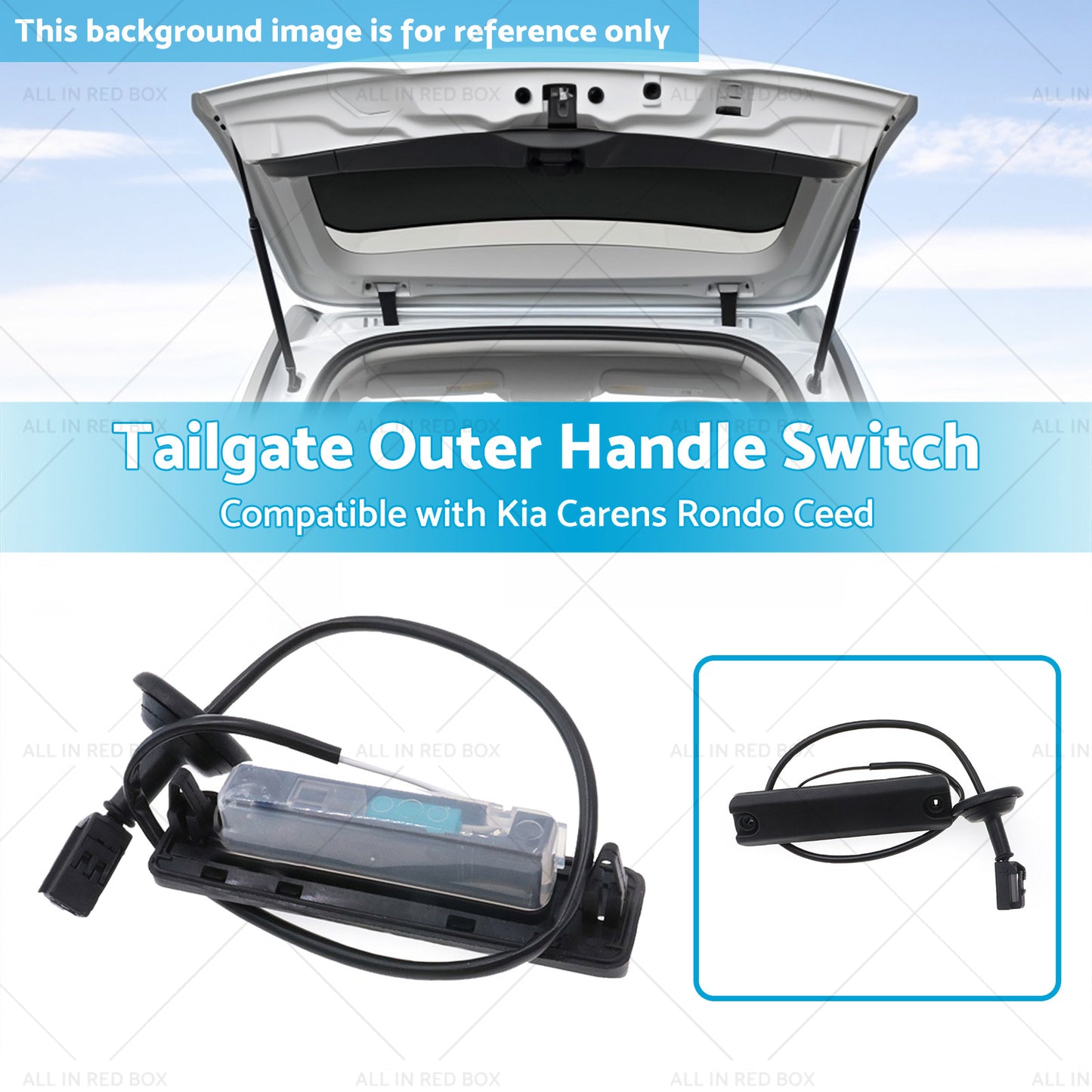 {{ 812601D000 Tailgate Outer Handle Switch Suitable for Kia Carens Rondo Ceed 06-19 }} - Buy Car Parts Online at {{ Kaka Auto Parts }}.