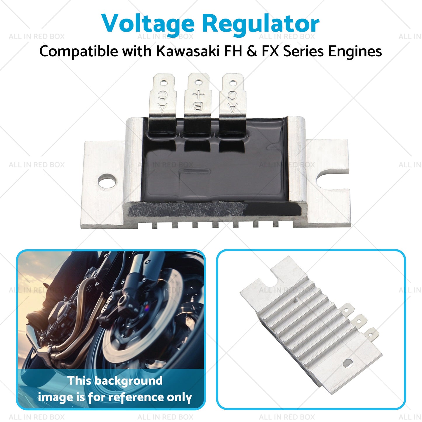 {{ 21066-7011 Voltage Regulator Suitable for Kawasaki FH and FX Series Engines }} - Buy Car Parts Online at {{ Kaka Auto Parts }}.