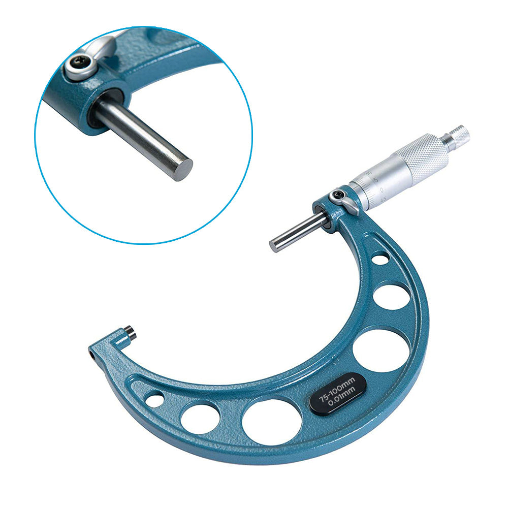 {{ 6pcs or set 0-150mm Precision Outside Micrometer Machinist Tool Set Carbide 0. 01mm }} - Buy Car Parts Online at {{ Kaka Auto Parts }}.