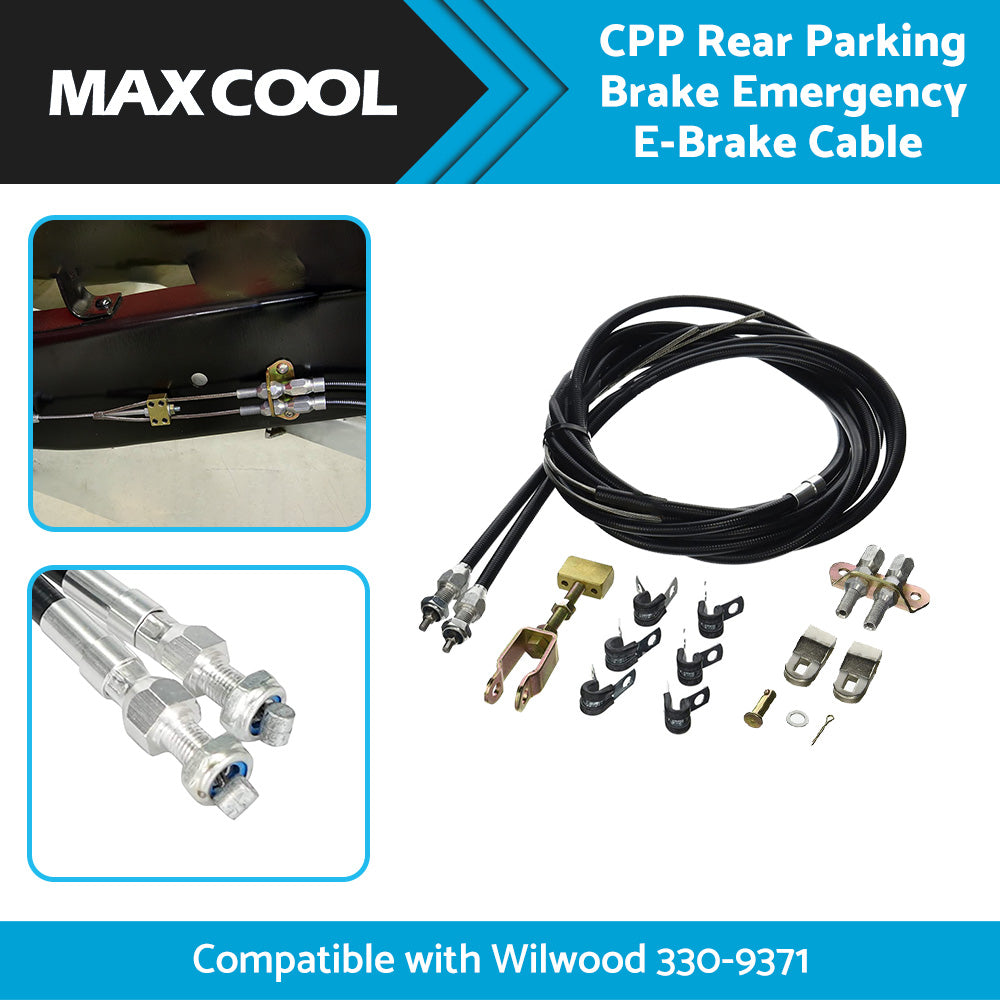 {{ CPP Rear Parking Brake Emergency E-Brake Cable Suitable For Wilwood 330-9371 }} - Buy Car Parts Online at {{ Kaka Auto Parts }}.