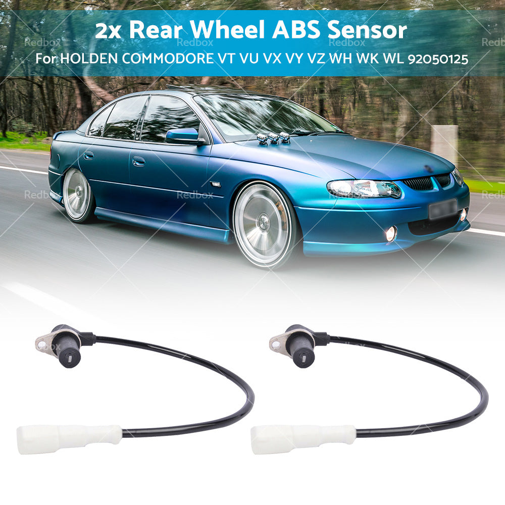 {{ 2x Rear Wheel ABS Sensor 92050125 FITS Holden Commodore VT VY VZ VU VX WH WK WL }} - Buy Car Parts Online at {{ Kaka Auto Parts }}.