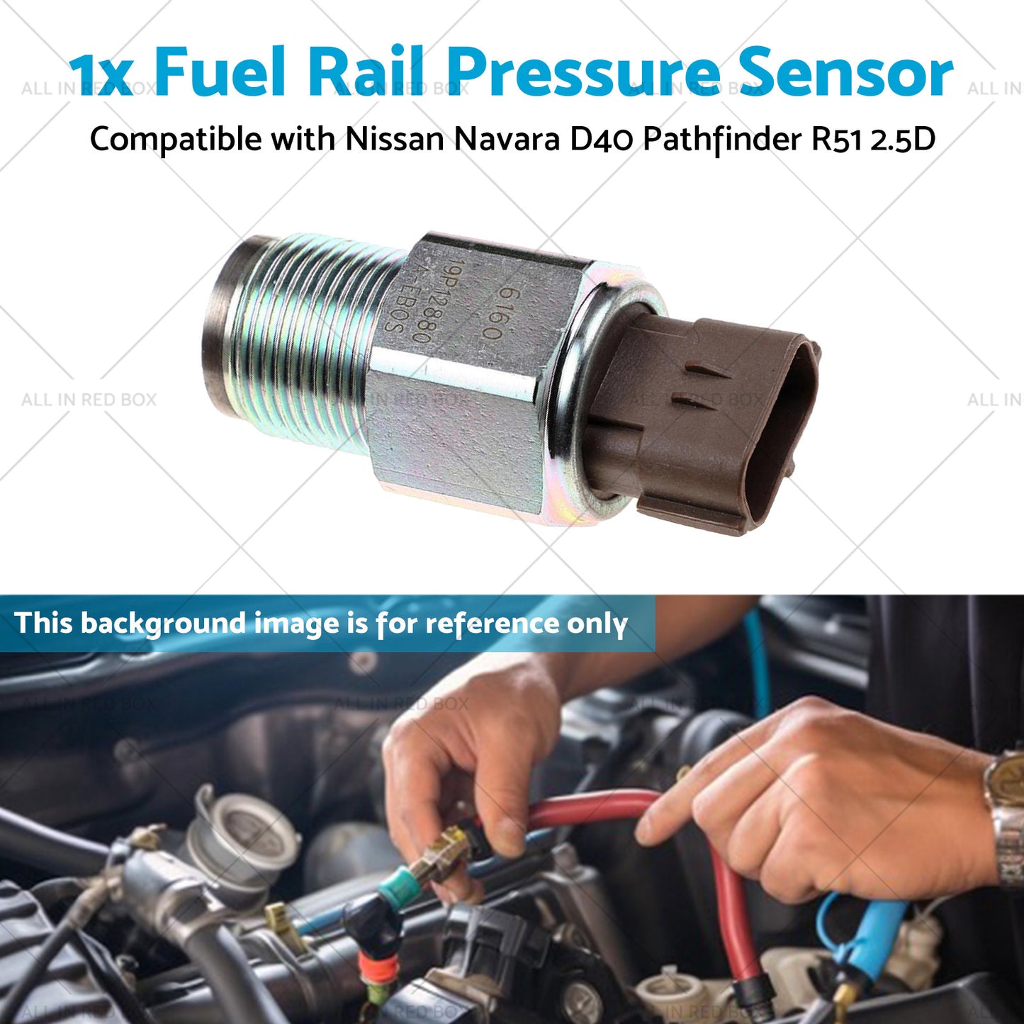 {{ Fuel Rail Pressure Sensor Suitable for Nissan Navara D40 Pathfinder R51 2. 5D }} - Buy Car Parts Online at {{ Kaka Auto Parts }}.