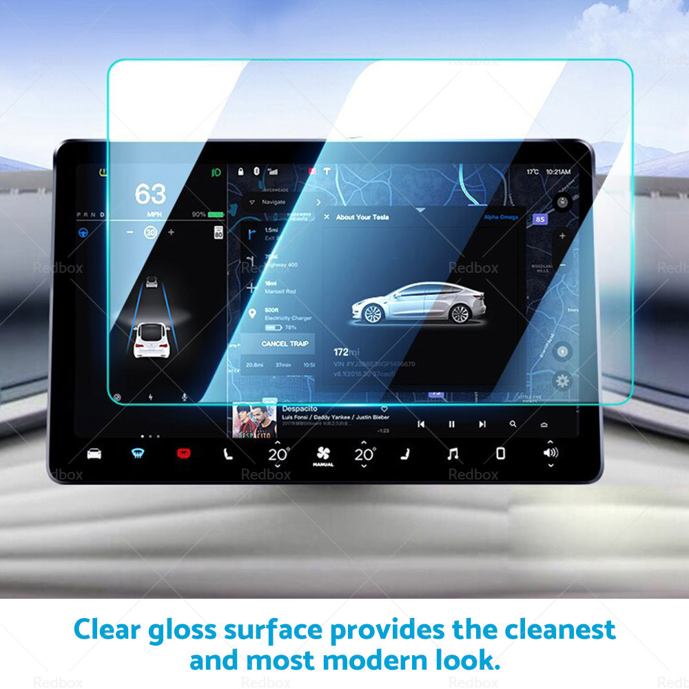{{ Tempered Glass Screen Protector Center Control Suitable for BYD Atto3 Dolphin }} - Buy Car Parts Online at {{ Kaka Auto Parts }}.