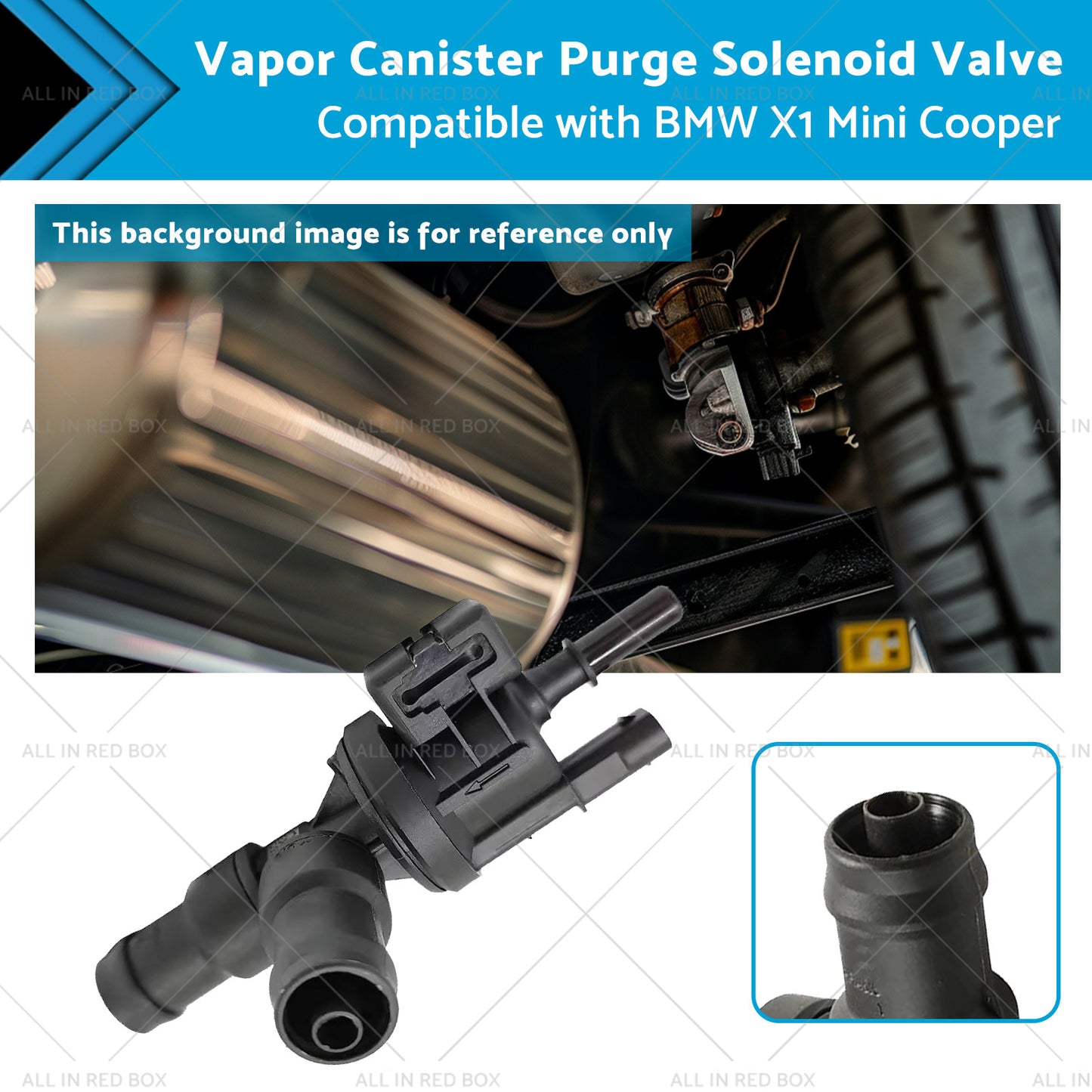 {{ Vapor Canister Purge Solenoid Valve Suitable for BMW X1 Mini Cooper 13907614013 }} - Buy Car Parts Online at {{ Kaka Auto Parts }}.