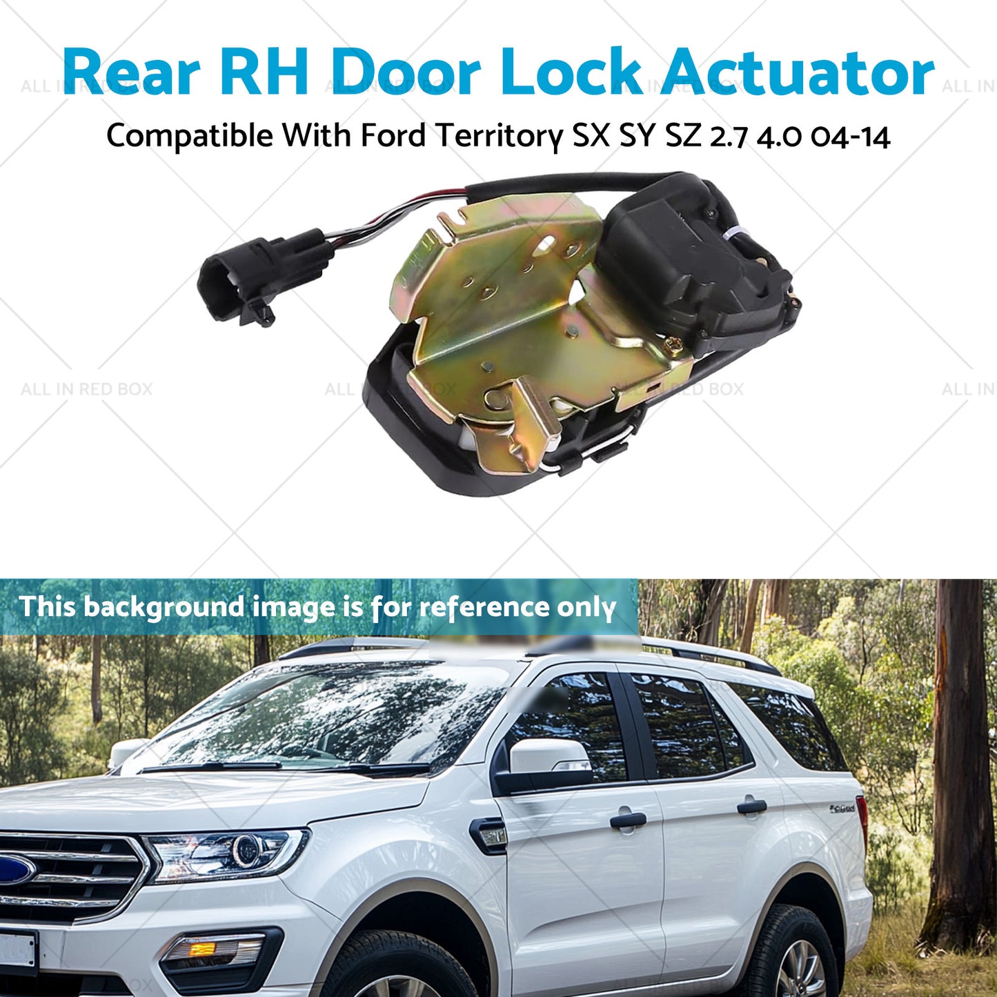 Door Lock Actuator Rear Right Suitable For Ford Territory SX SY SZ 2.7 4.0 04-14