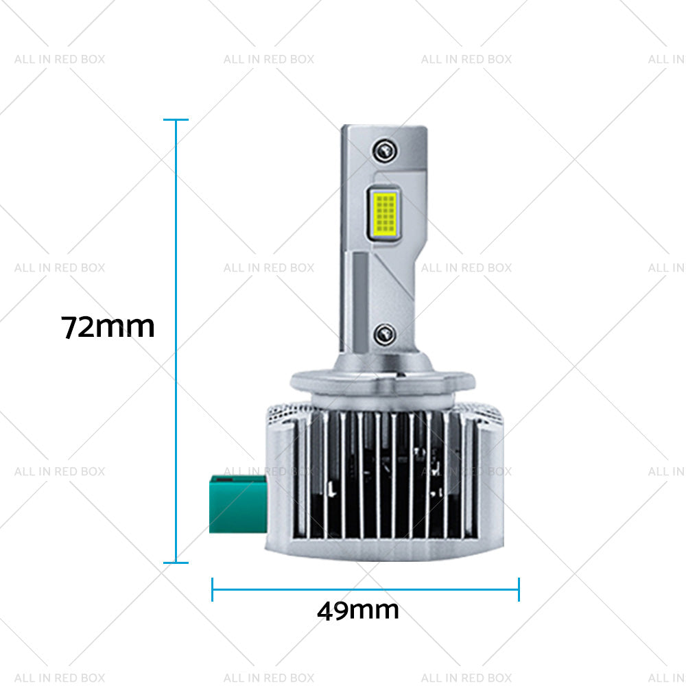 {{ Pair of 6000K For Replace HID Xenon D1S LED Headlight Bulbs Conversion 90W 2pcs }} - Buy Car Parts Online at {{ Kaka Auto Parts }}.