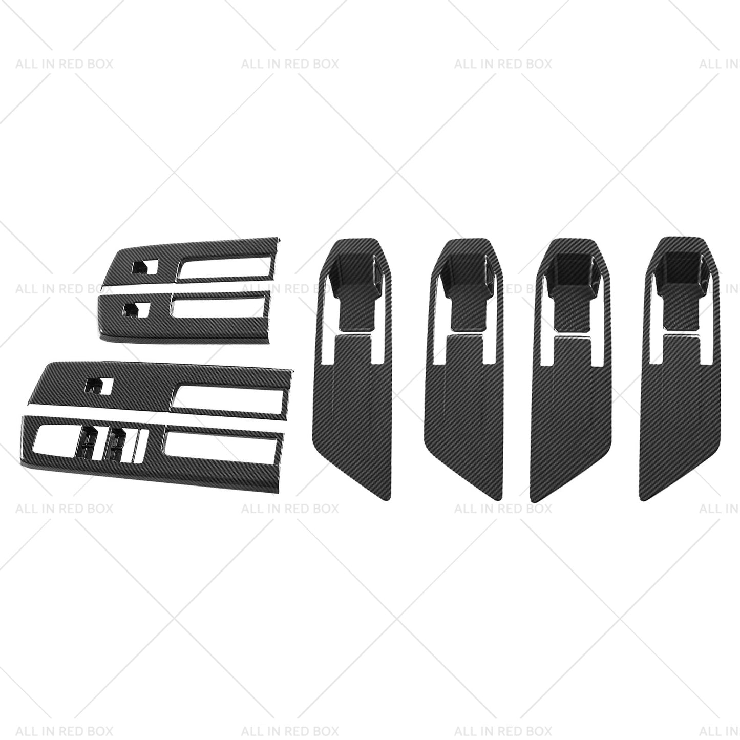 Inner Window Lift & Handle Panel Cover Trim Suitable For Mitsubishi Triton 23-25