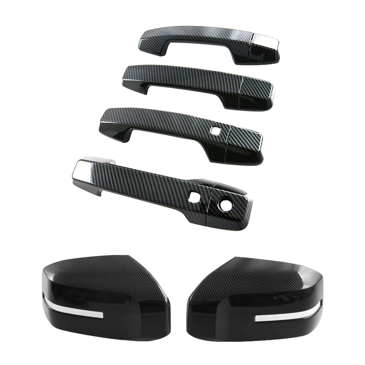 Side Door Side Mirror & Handle Covers Suitable For Mitsubishi Triton L200 23-25