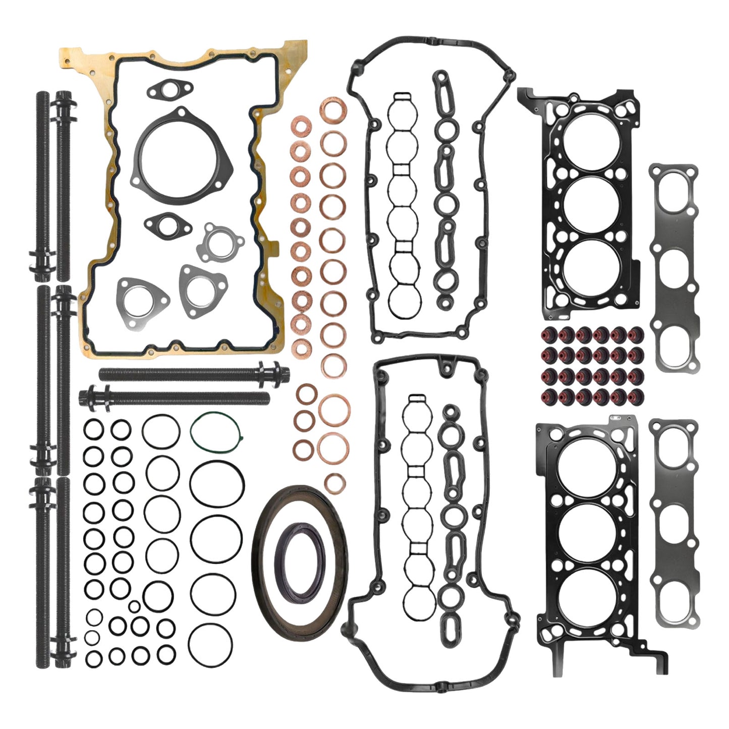 {{ Cylinder Head Gasket Kit + Intake Swirl Motor Suitable for Jeep Cherokee 11-23 }} - Buy Car Parts Online at {{ Kaka Auto Parts }}.