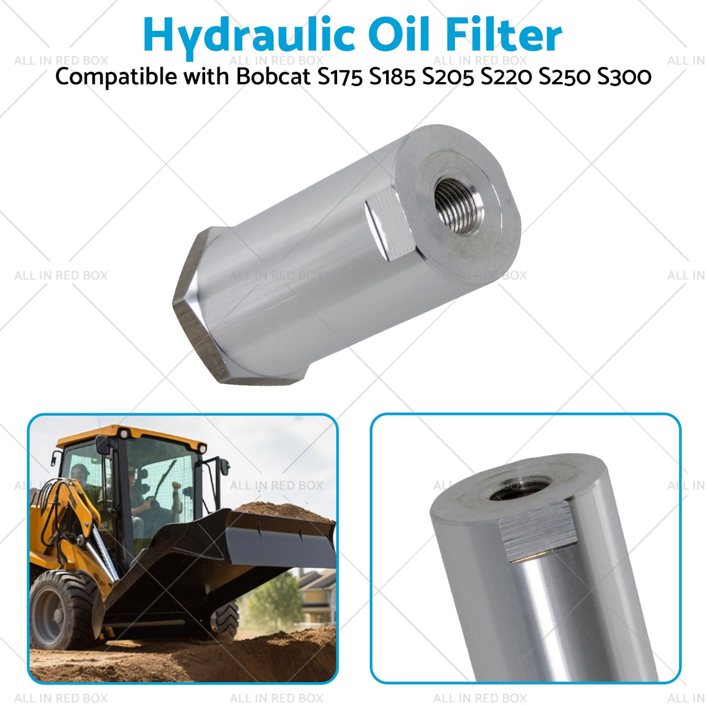 {{ Hydraulic Case Drain Filter 6661022 For Bobcat S175 S185 S205 S220 S250 S300 }} - Buy Car Parts Online at {{ Kaka Auto Parts }}.
