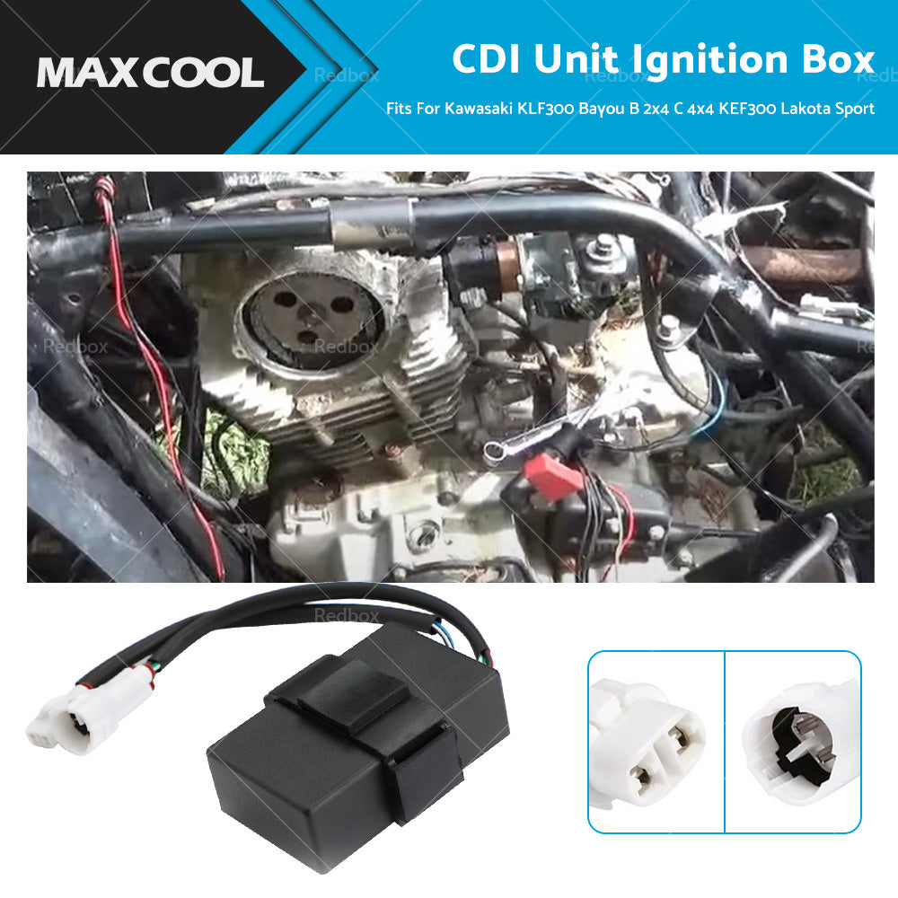{{ CDI Unit Ignition Box Fits For Kawasaki KLF300 Bayou B 2x4 C 4x4 KEF300 Lakota }} - Buy Car Parts Online at {{ Kaka Auto Parts }}.