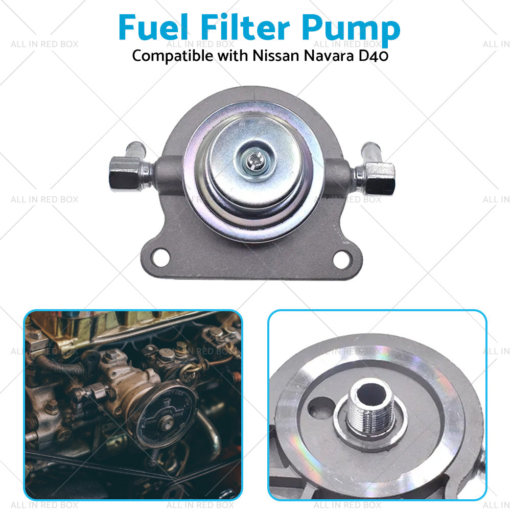 {{ Diesel Fuel Filter Primer Pump 10mm Suitable For Nissan Navara D40 2. 5L 2006-on }} - Buy Car Parts Online at {{ Kaka Auto Parts }}.