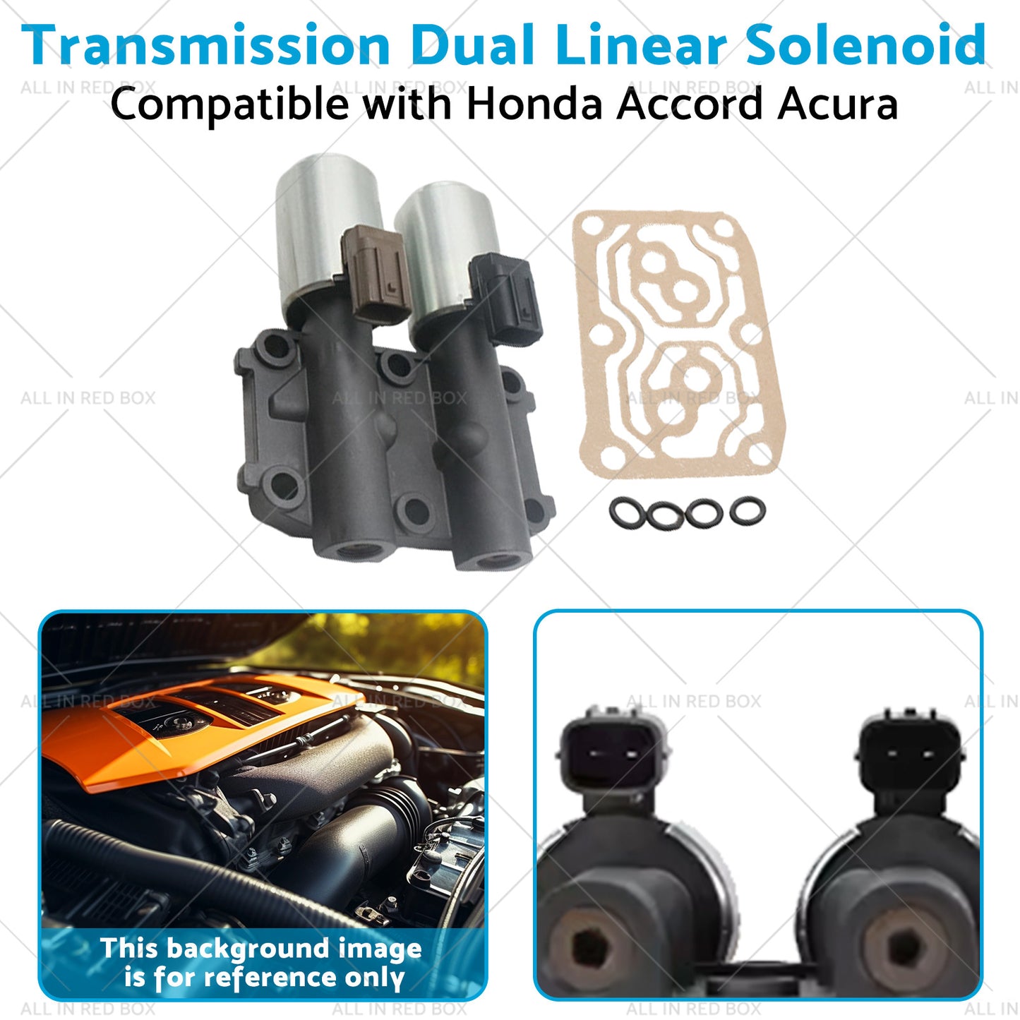 {{ 28260-PRP-014 Transmission Dual Linear Solenoid Suitable for Honda Accord Acura }} - Buy Car Parts Online at {{ Kaka Auto Parts }}.